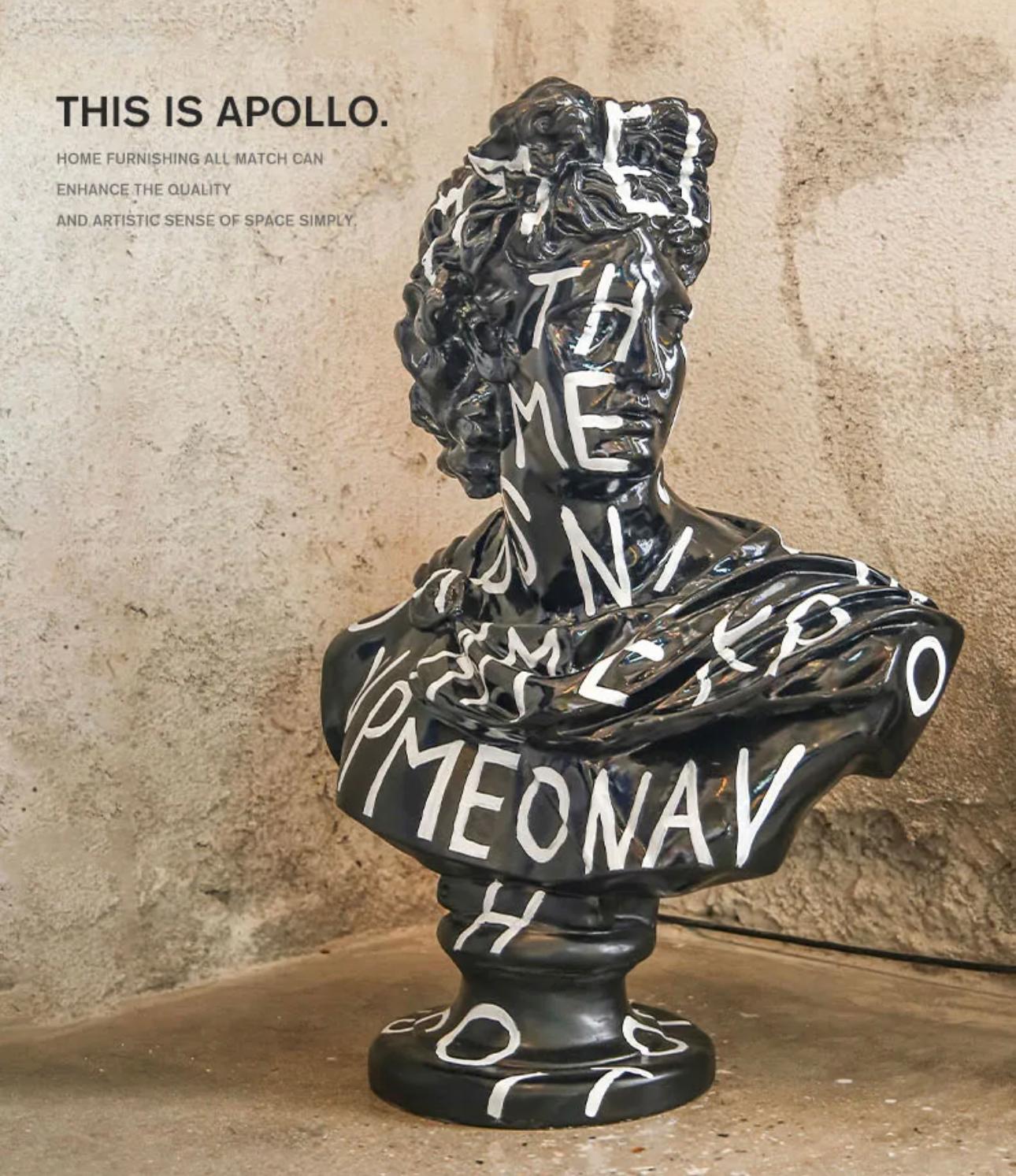 פסל אפולו שחור