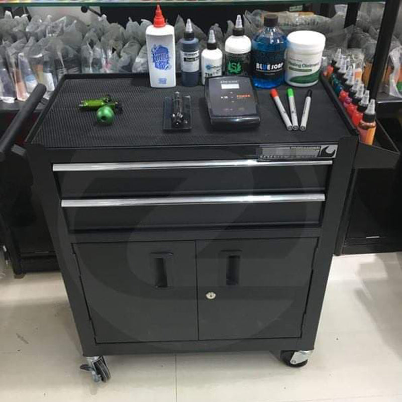 עגלת עבודה שתי מגירות